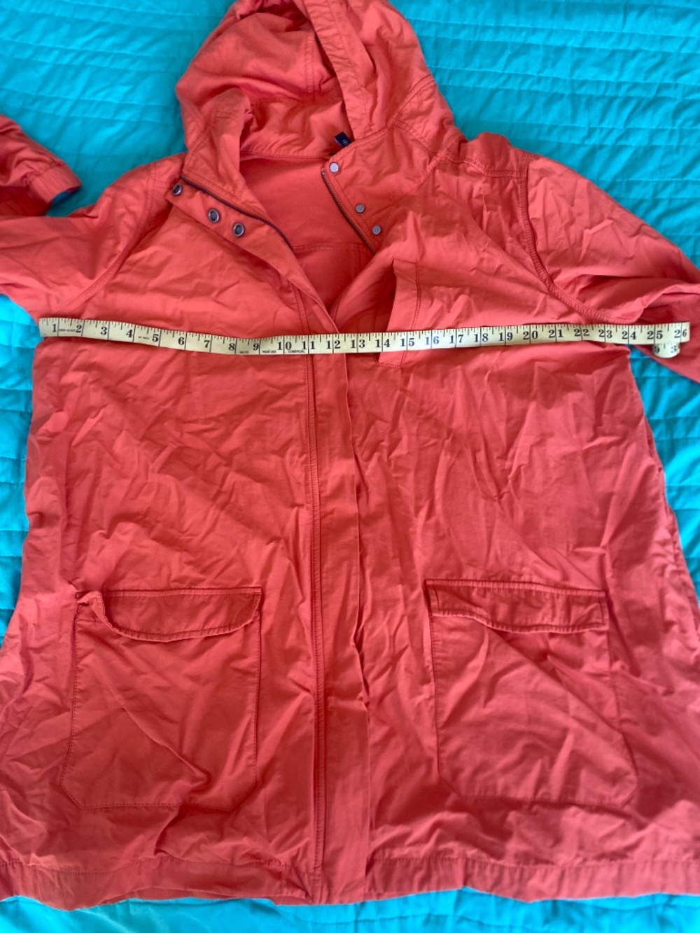 Eileen Fisher XL Anorak Hooded Jacket - Picture 14 of 15